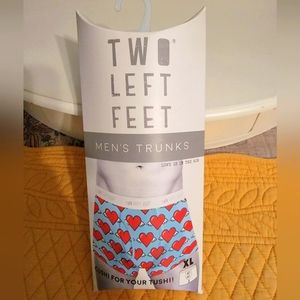 Two Left Feet Men's Heart's Boxers